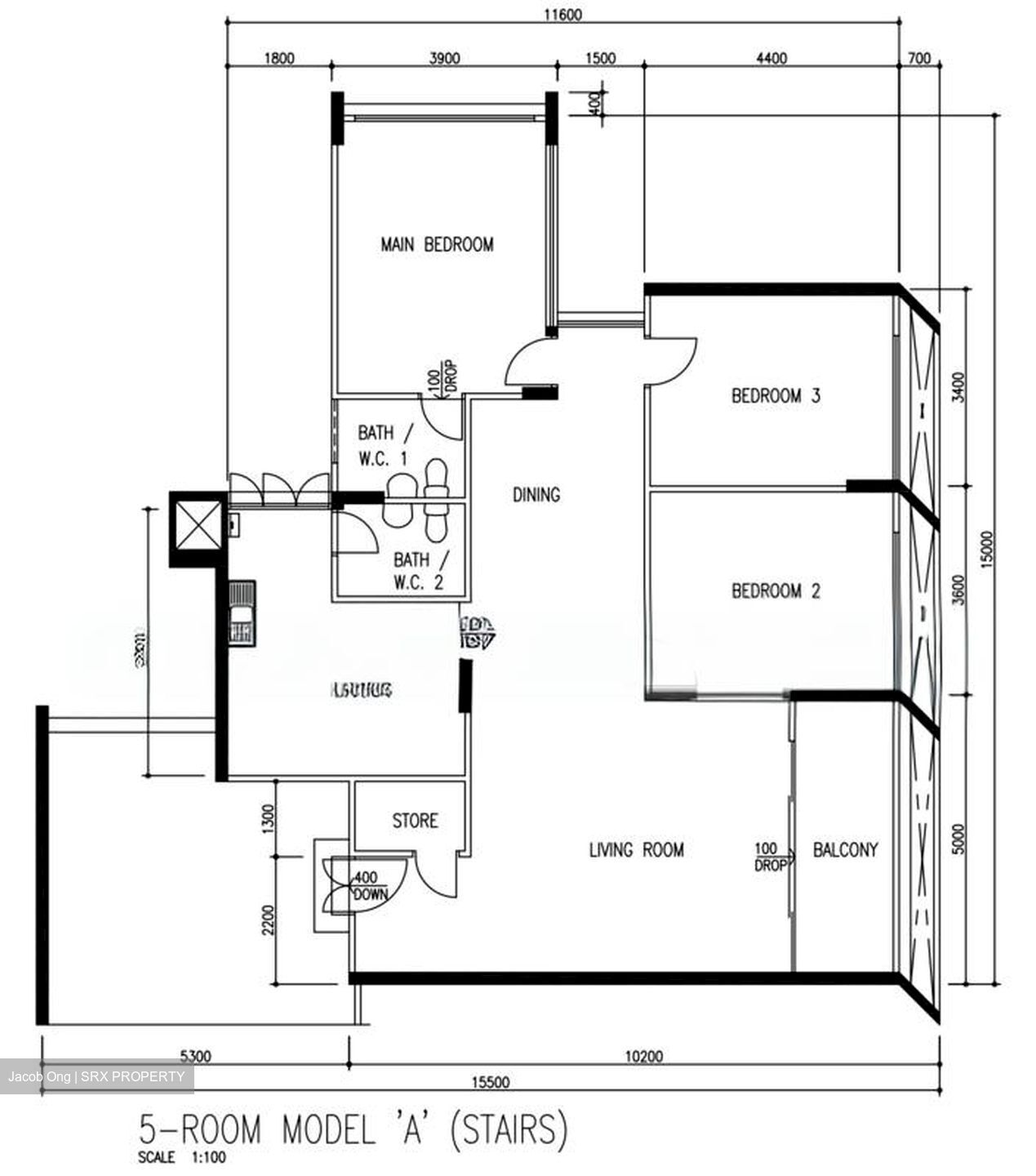 Blk 718 Bedok Reservoir Road (Bedok), HDB 5 Rooms #602838161